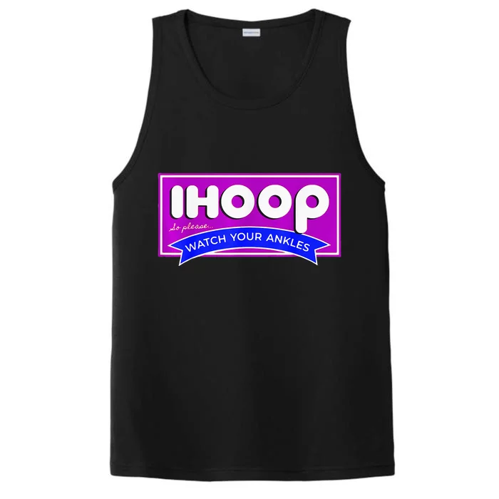 IHoop Funny Basketball Kids Adult Girls Performance Tank