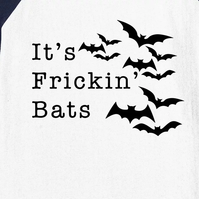 ItS Frickin Bats Halloween Baseball Sleeve Shirt