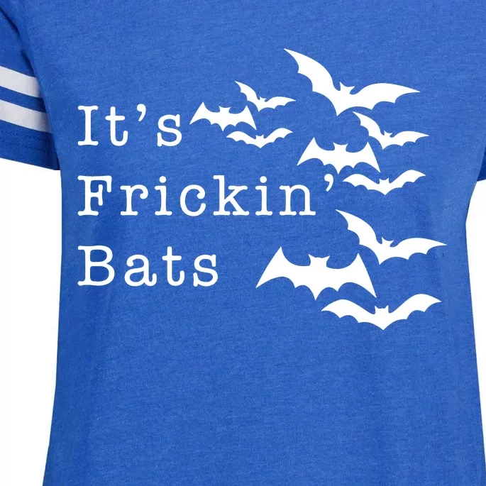 ItS Frickin Bats Halloween Enza Ladies Jersey Football T-Shirt