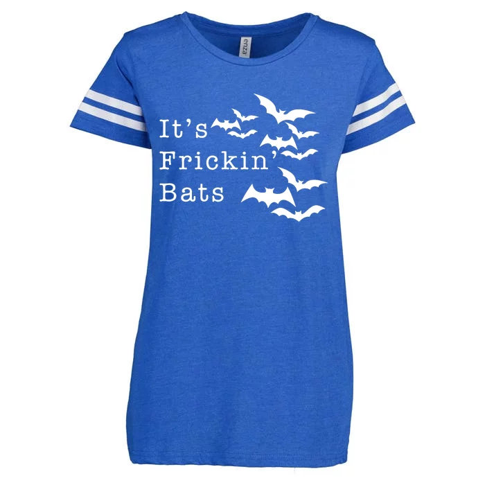 ItS Frickin Bats Halloween Enza Ladies Jersey Football T-Shirt