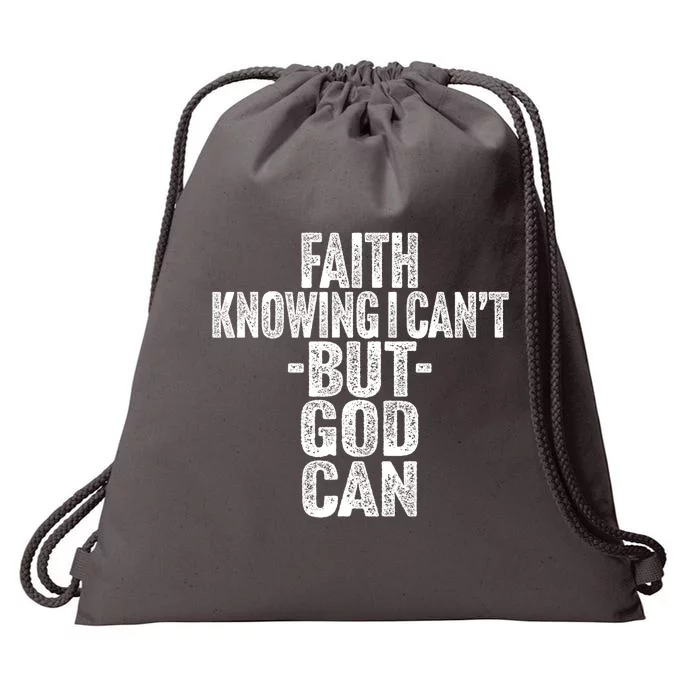 Inspirational Faith Based Religious Spiritual Drawstring Bag