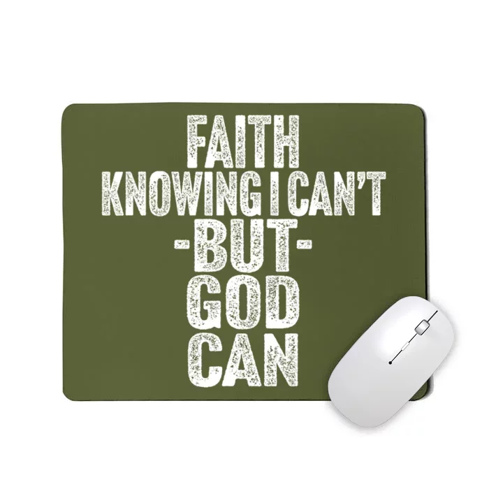 Inspirational Faith Based Religious Spiritual Mousepad