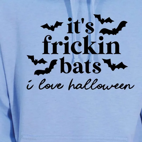 It’S Frickin Bats Ilove Halloween Unisex Surf Hoodie