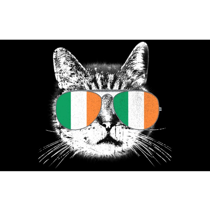 Irish Flag Cat T St. Patrick's Day Catrick's Cattys Bumper Sticker