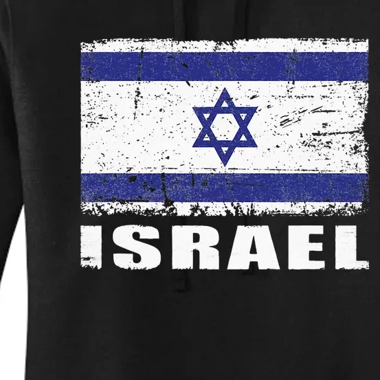 Isreal Flag Country Flag Isreal Women's Pullover Hoodie