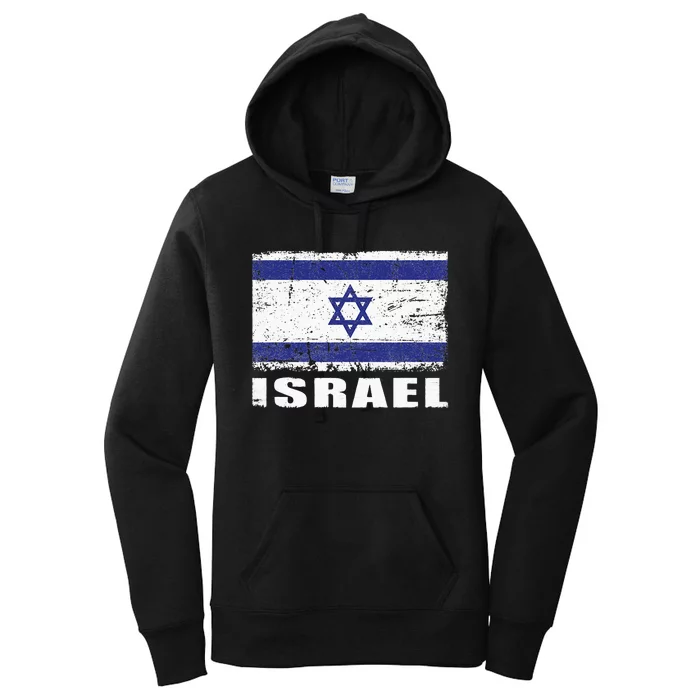 Isreal Flag Country Flag Isreal Women's Pullover Hoodie