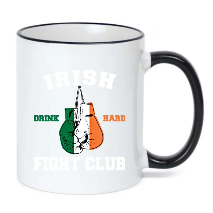 Irish Fight Club Funny Irish Boxing Gift Black Color Changing Mug