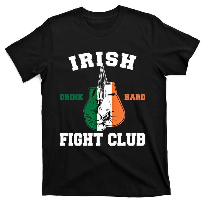 Irish Fight Club Funny Irish Boxing Gift T-Shirt