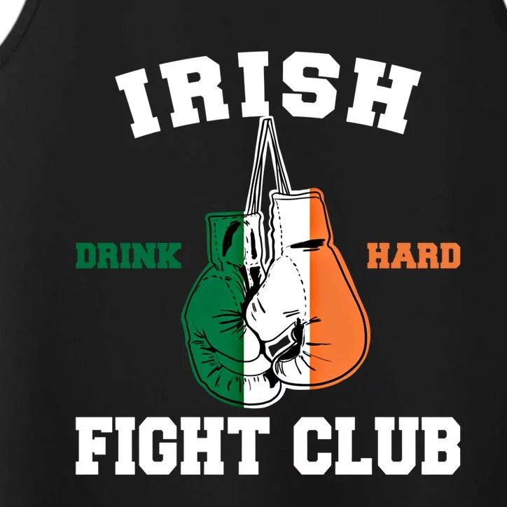 Irish Fight Club Funny Irish Boxing Gift Performance Tank