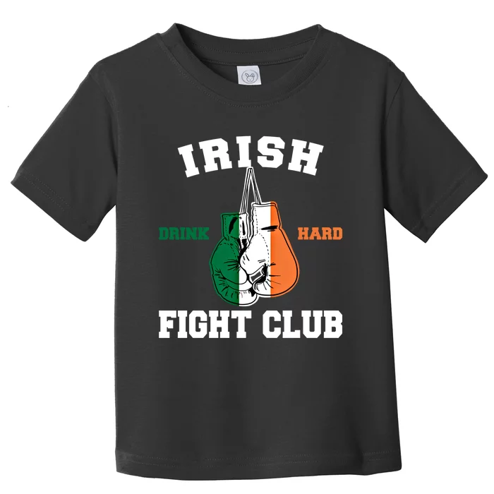 Irish Fight Club Funny Irish Boxing Gift Toddler T-Shirt