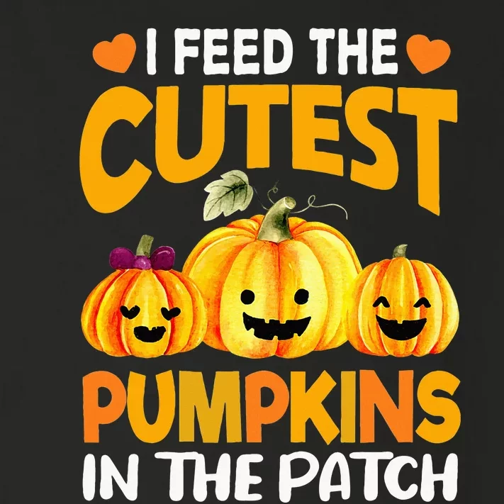 I Feed Cutest Pumpkins In The Patch Lunch Lady Thanksgiving Toddler Long Sleeve Shirt