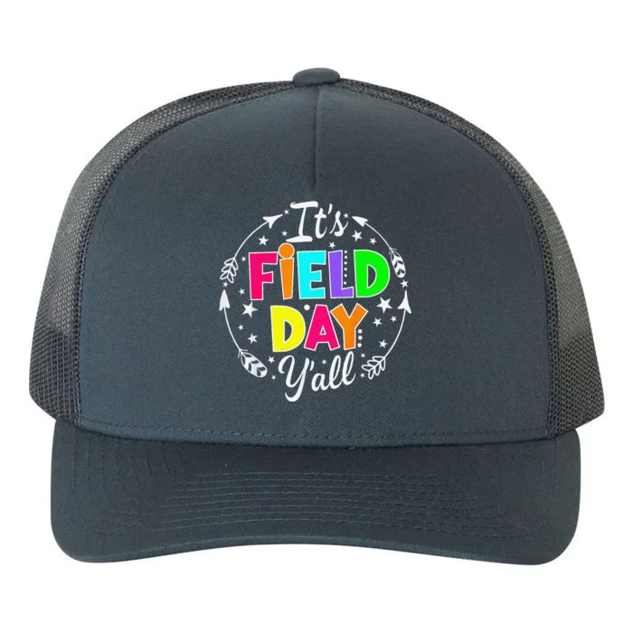 ItS Field Day YAll Funny Teacher Happy Field Day 2024 Yupoong Adult 5-Panel Trucker Hat