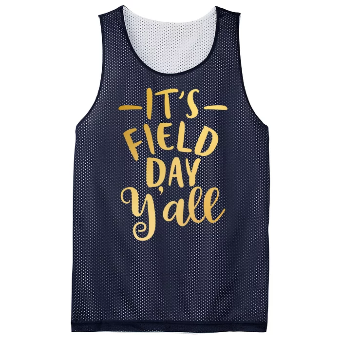 It's Field Day Y'all Mesh Reversible Basketball Jersey Tank