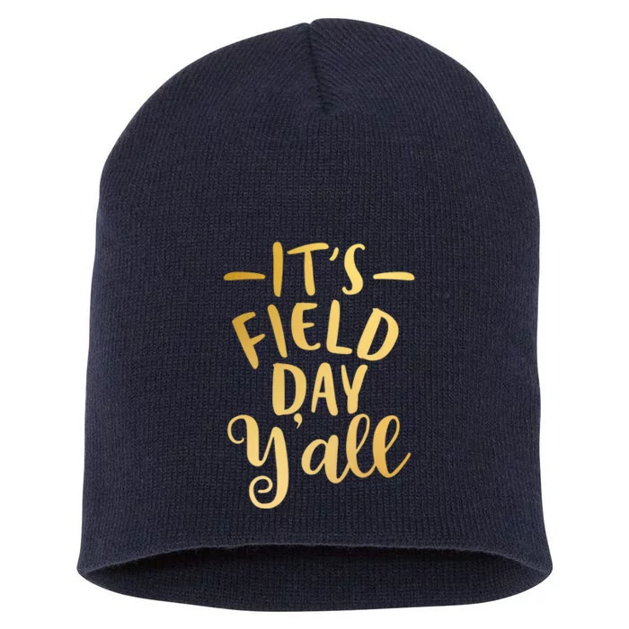 It's Field Day Y'all Short Acrylic Beanie