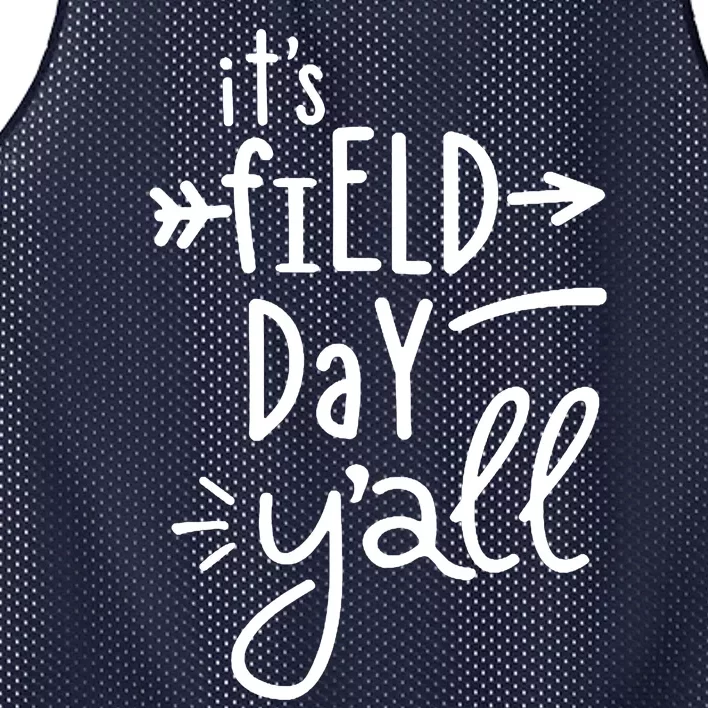 It's Field Day Y'all Class Mesh Reversible Basketball Jersey Tank