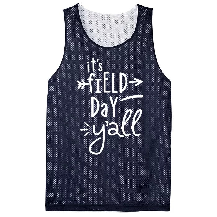 It's Field Day Y'all Class Mesh Reversible Basketball Jersey Tank