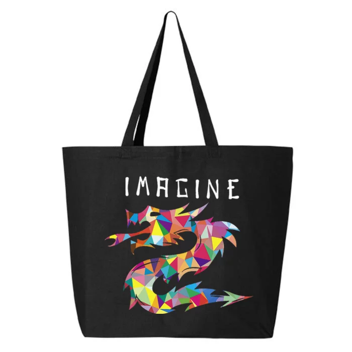 Imagine Fantasy Dragon Tattoo Style 25L Jumbo Tote