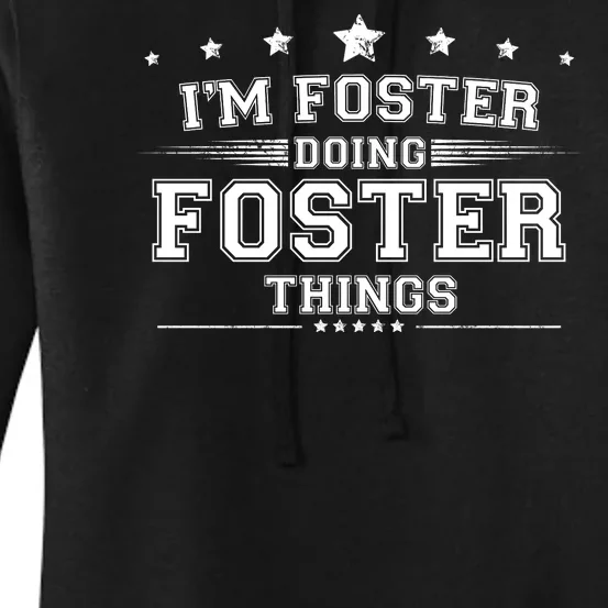 Im Foster Doing Foster Things Women's Pullover Hoodie