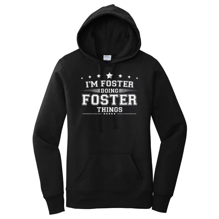 Im Foster Doing Foster Things Women's Pullover Hoodie