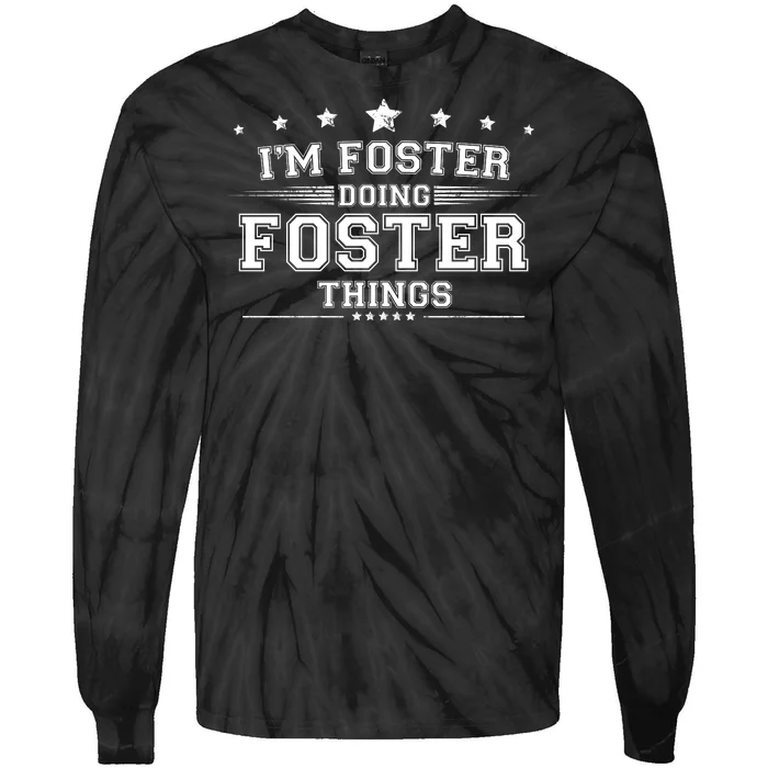 Im Foster Doing Foster Things Tie-Dye Long Sleeve Shirt