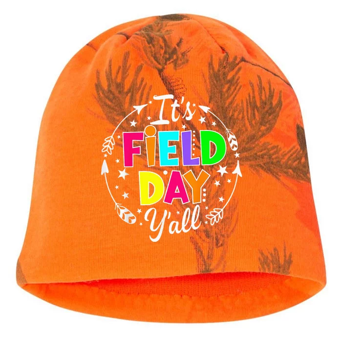 ItS Field Day YAll Funny Teacher Happy Field Day 2024 Kati - Camo Knit Beanie