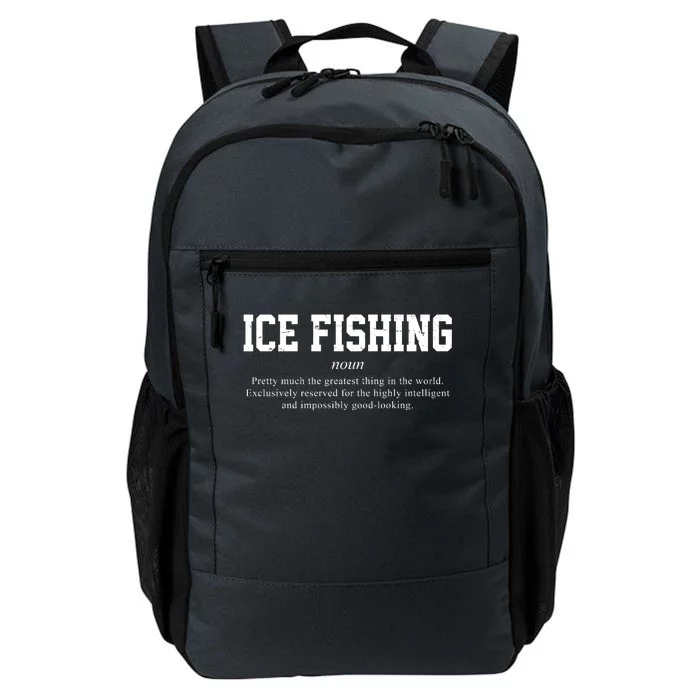 Ice Fishing Definition Funny Gift Daily Commute Backpack