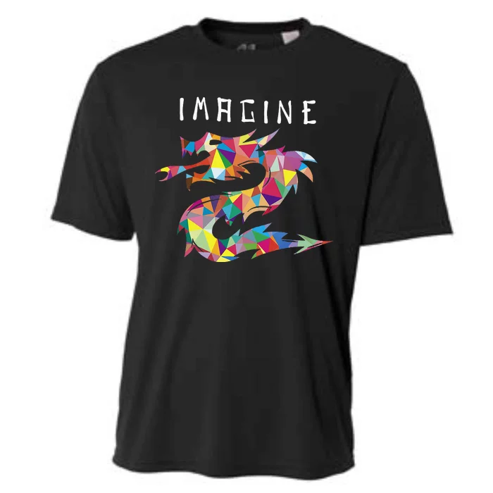 Imagine Fantasy Dragon Tattoo Cooling Performance Crew T-Shirt