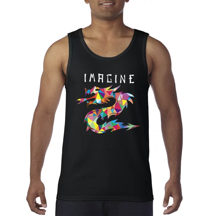 Imagine Fantasy Dragon Tattoo Tank Top