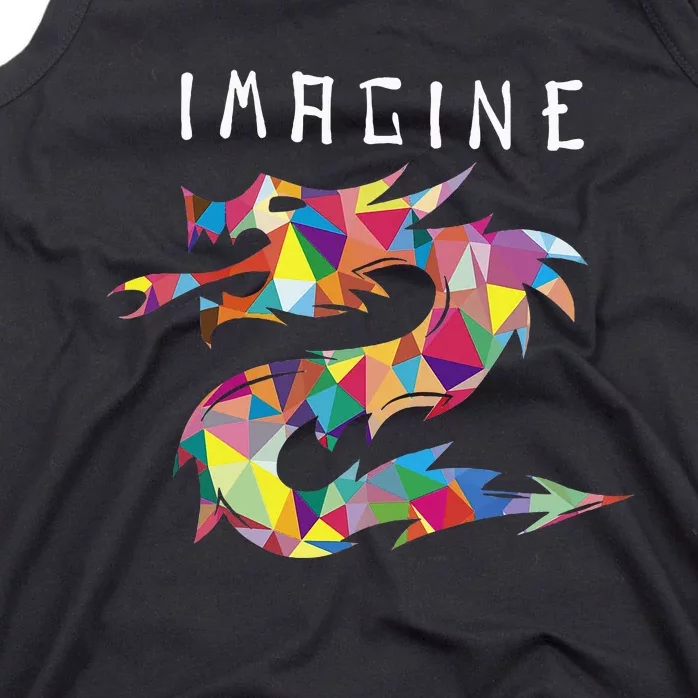 Imagine Fantasy Dragon Tattoo Tank Top