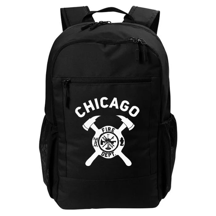 Illinois Fire Department Chicago Firefighter Daily Commute Backpack