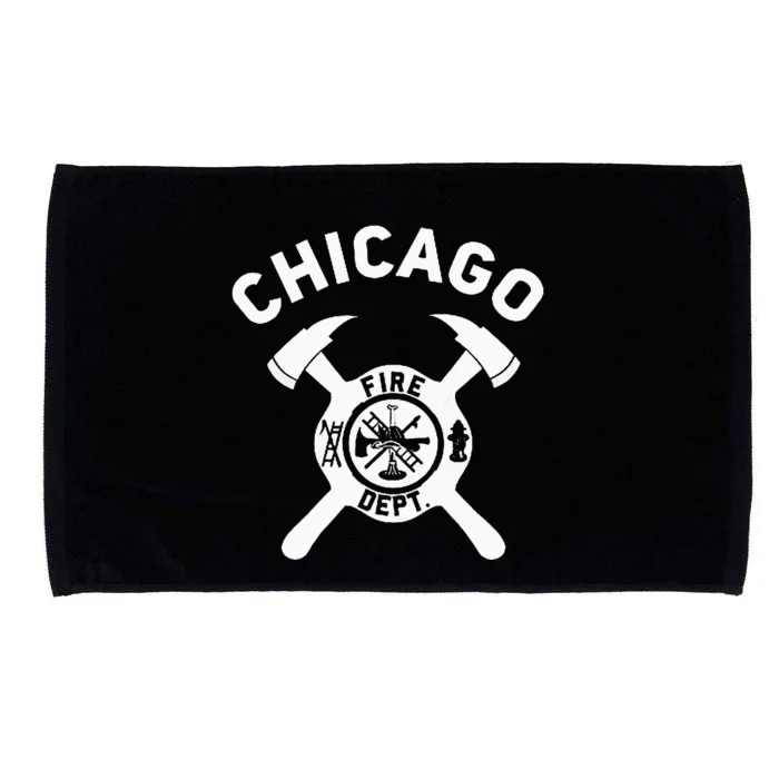 Illinois Fire Department Chicago Firefighter Microfiber Hand Towel