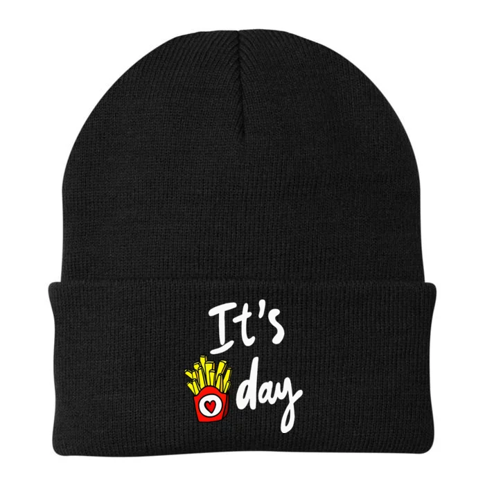 ItS Fry Day Knit Cap Winter Beanie