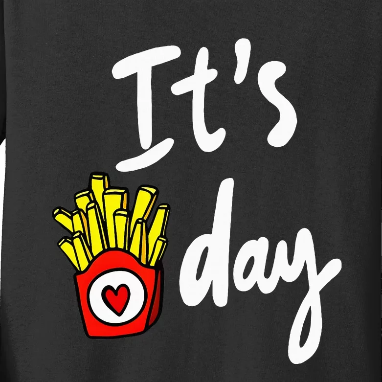 ItS Fry Day Kids Long Sleeve Shirt