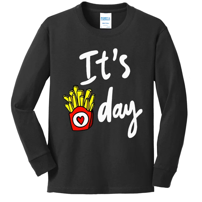 ItS Fry Day Kids Long Sleeve Shirt