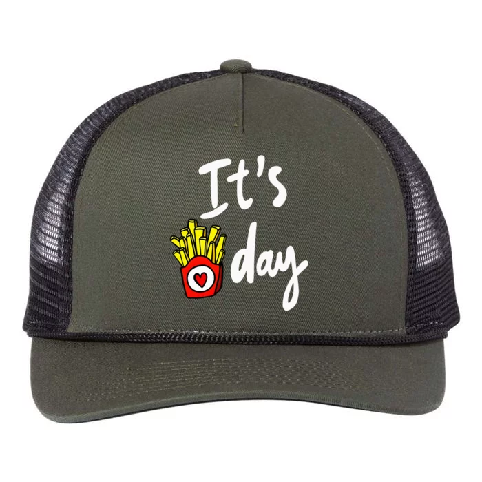 ItS Fry Day Retro Rope Trucker Hat Cap