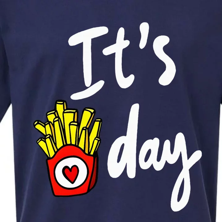 ItS Fry Day Sueded Cloud Jersey T-Shirt