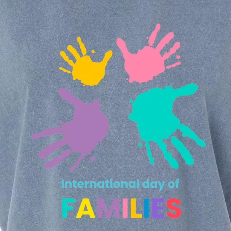 International Family Day Gift Family Is Forever Gift Garment-Dyed Women's Muscle Tee