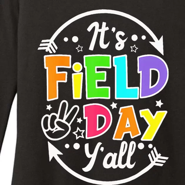 ItS Field Day YAll Funny Teacher Happy Field Day 2024 Womens CVC Long Sleeve Shirt