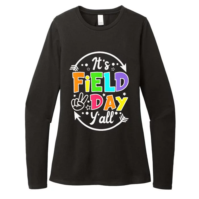 ItS Field Day YAll Funny Teacher Happy Field Day 2024 Womens CVC Long Sleeve Shirt