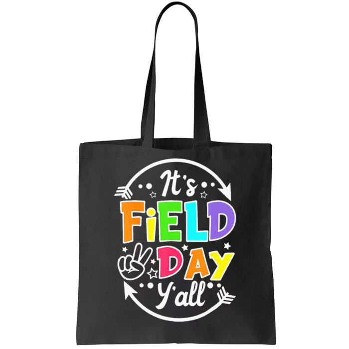 ItS Field Day YAll Funny Teacher Happy Field Day 2024 Tote Bag