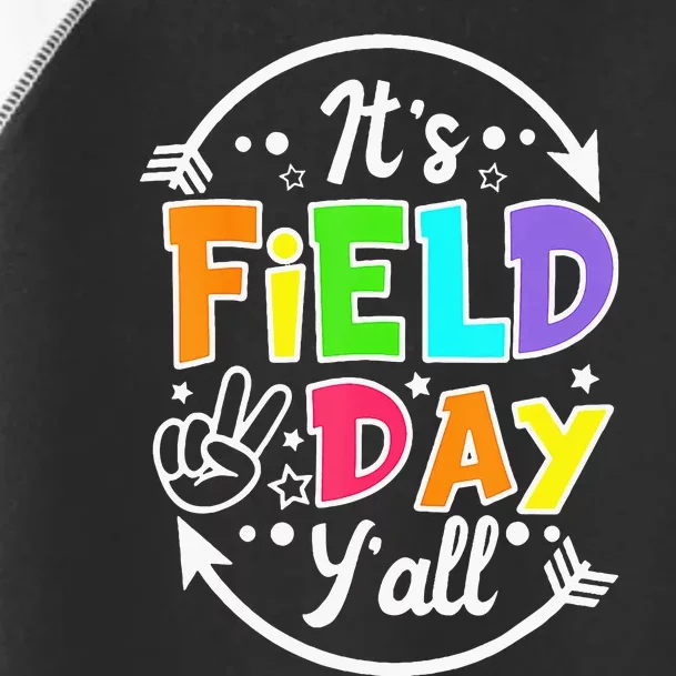 ItS Field Day YAll Funny Teacher Happy Field Day 2024 Toddler Fine Jersey T-Shirt