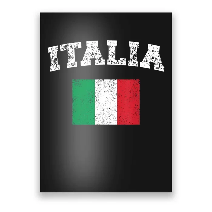 Italian Flag Distressed Flag Of Italy Italia Flag Poster