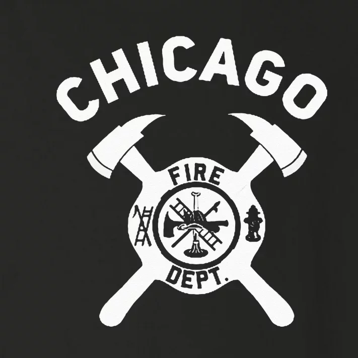 Illinois Fire Department Chicago Firefighter Toddler Long Sleeve Shirt