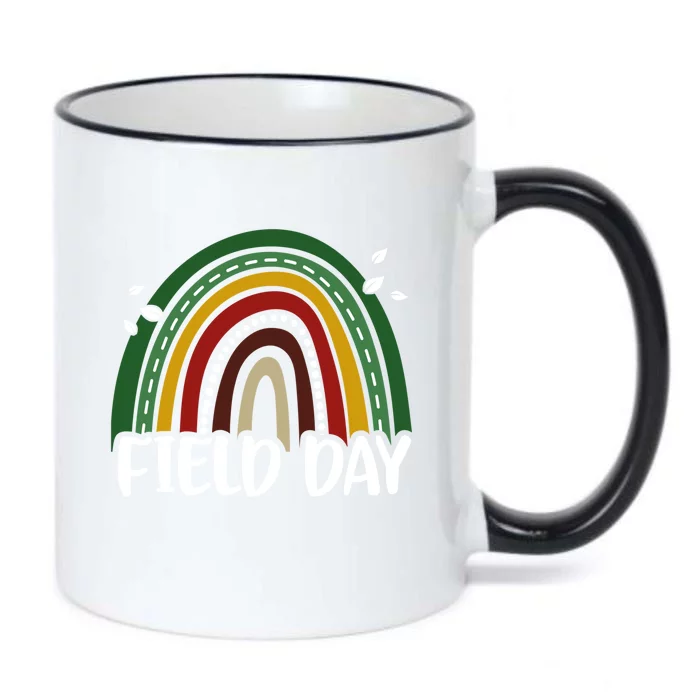 It's Field Day Vibes Rainbow Games For Teachers Adults Gift Black Color Changing Mug