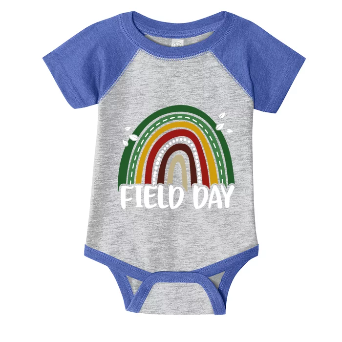 It's Field Day Vibes Rainbow Games For Teachers Adults Gift Infant Baby Jersey Bodysuit