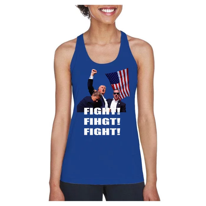 I Fully Endorse President Trump Women's Racerback Tank