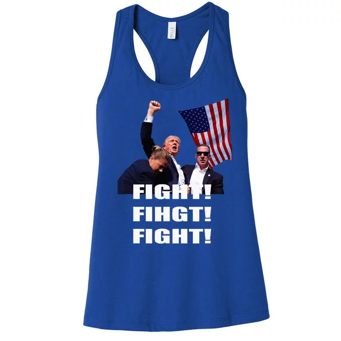 I Fully Endorse President Trump Women's Racerback Tank