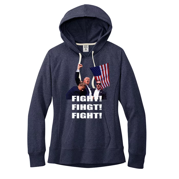 I Fully Endorse President Trump Women's Fleece Hoodie