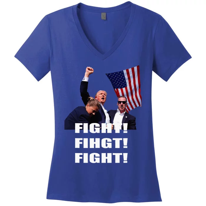 I Fully Endorse President Trump Women's V-Neck T-Shirt