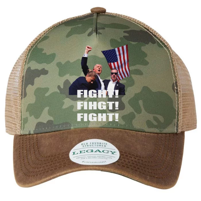 I Fully Endorse President Trump Support Legacy Tie Dye Trucker Hat